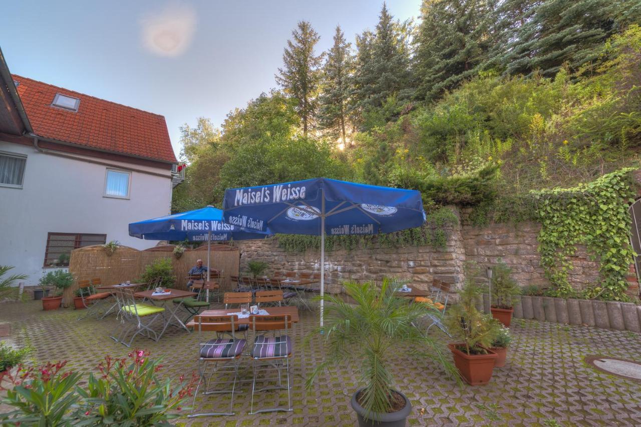 Hotel - Pension & Gaststaette "Alter Koenig" Hettstedt Exteriér fotografie