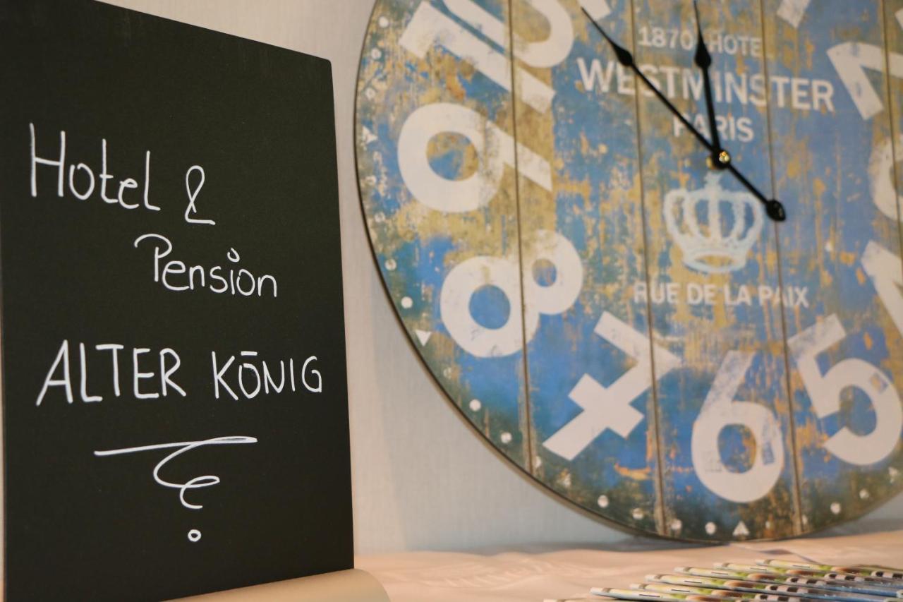 Hotel - Pension & Gaststaette "Alter Koenig" Hettstedt Exteriér fotografie